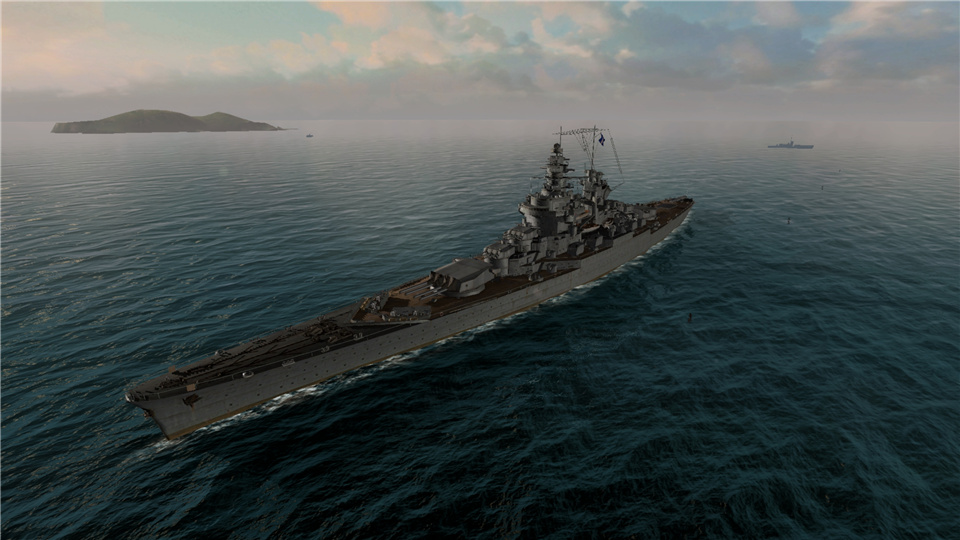 《战舰世界闪击战》f系战舰"加斯科涅"列装 限定特殊涂装同步更新!