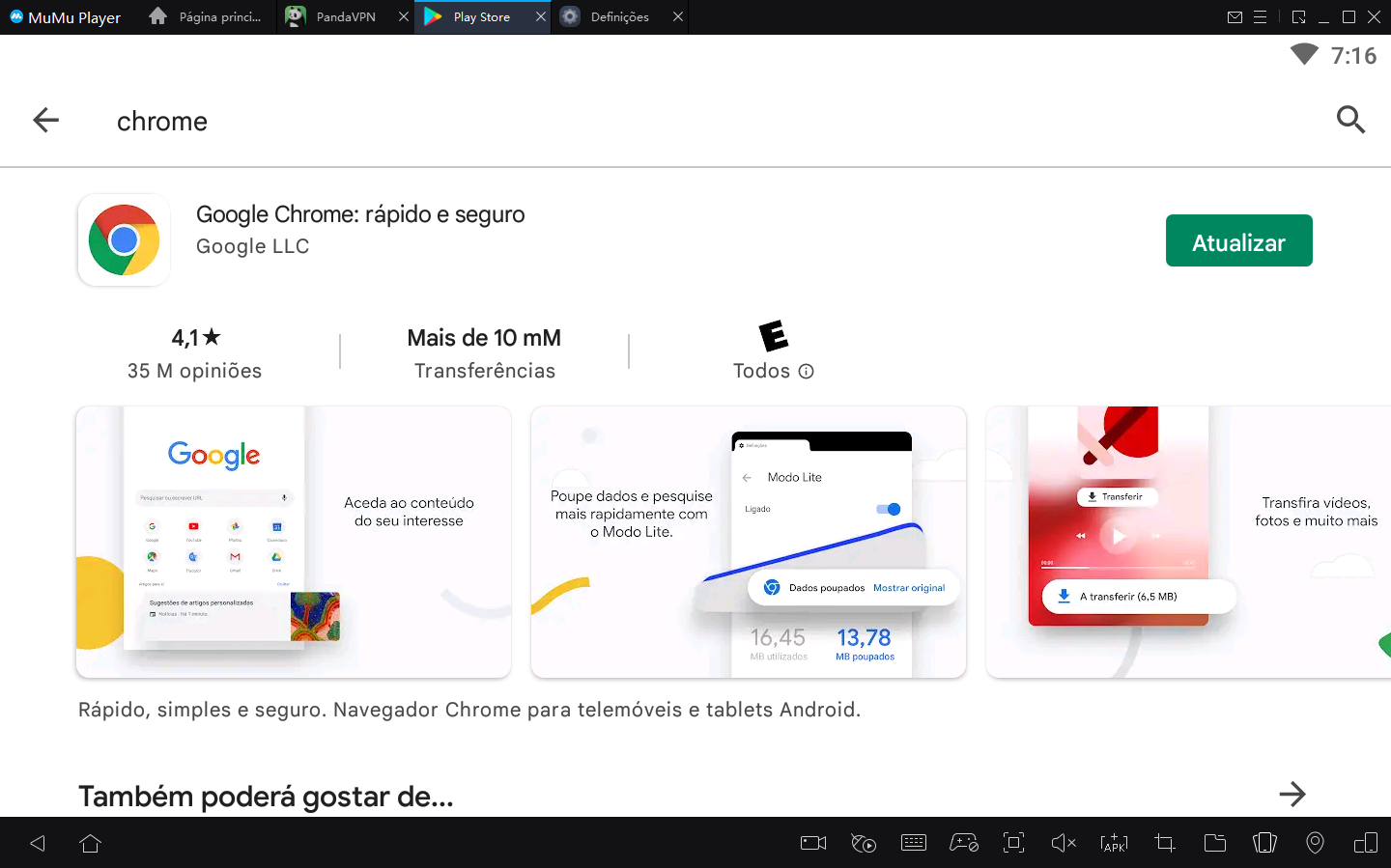 Como definir Chrome como o navegador padrão