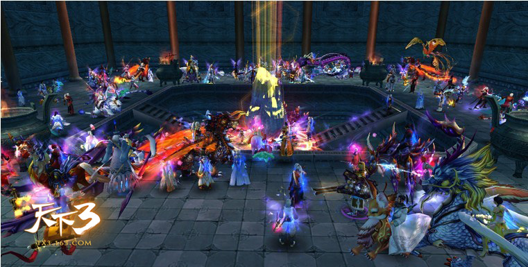 《天下3》势力争霸紧张 万人城战赢家终出炉