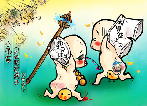 不一样的女生，不一样的口味，美女玩家的《武魂》手绘