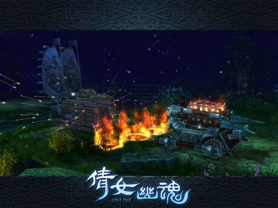 《倩女幽魂》新增战车系统，开启帮战新体验