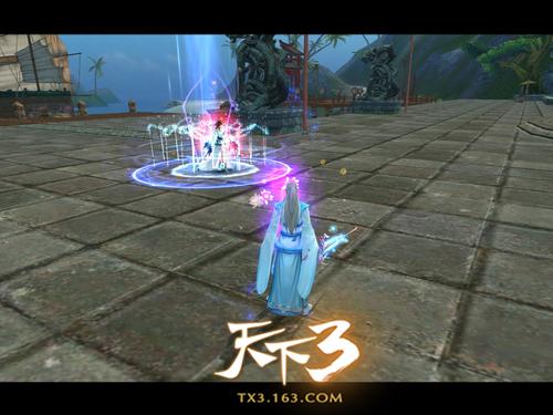 《天下3》之弈剑听雨阁玄修技能“潇湘夜雨”