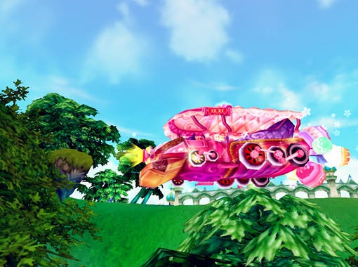 游戏介绍―飞行器―咕噜糖果车