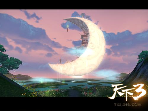 《天下3》新雷泽场景有个小村预览