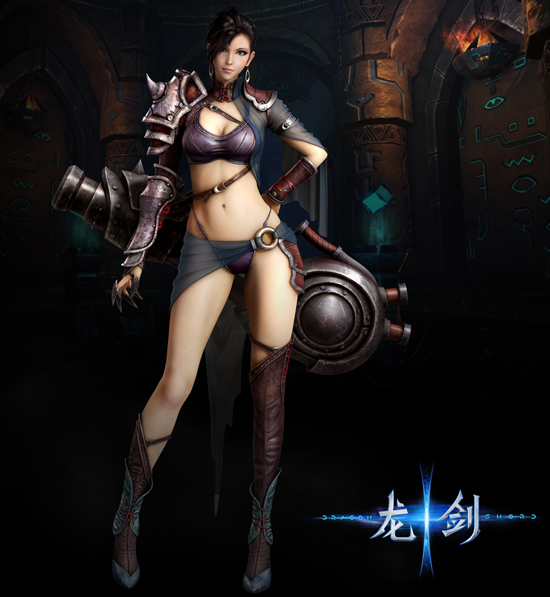 网易《龙剑》种族首曝 妖冶炎族女惊艳亮相