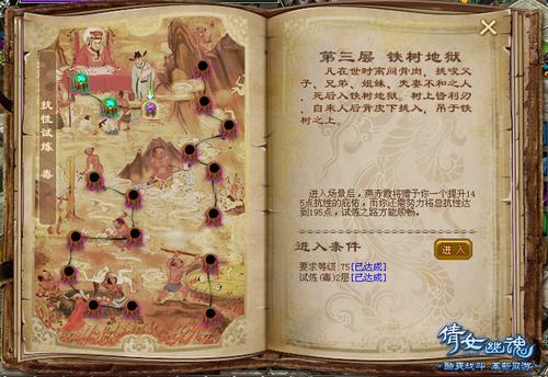 全新副本十八层地狱原图——第三层铁树地狱