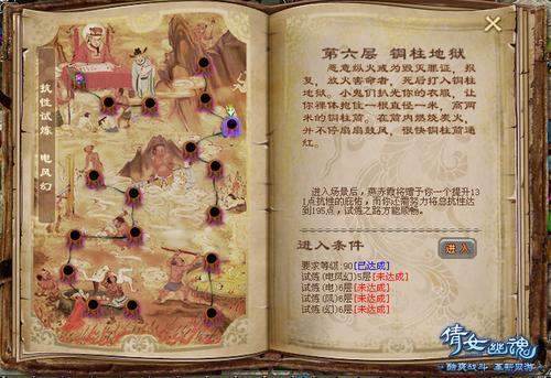 全新副本十八层地狱原图——第六层铜柱地狱