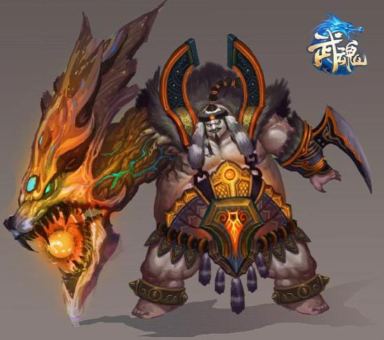《武魂》定襄城副本足够让人震撼的巨型BOSS