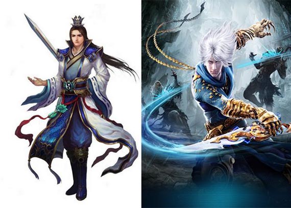 《武魂》游戏原画