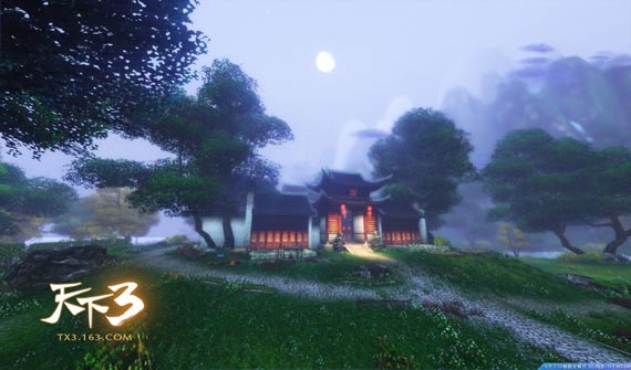 《天下3》3DX版极致炫魅的视觉效果