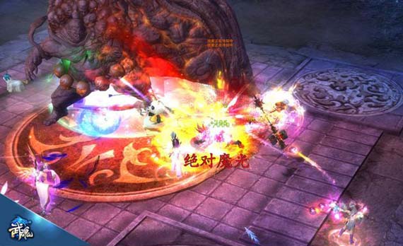《武魂》震撼的游戏战斗画面