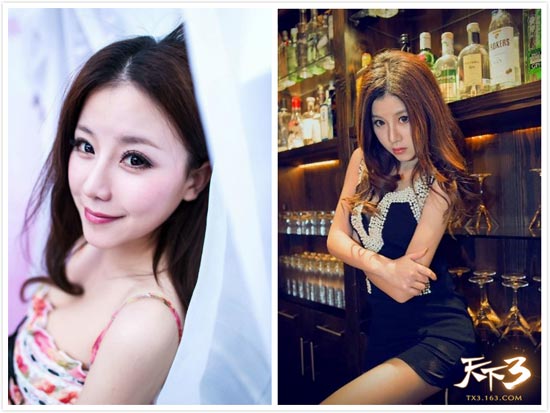 天下3美女玩家惊艳“性感”派对，拯救光棍一起脱单（天下3玩家：）