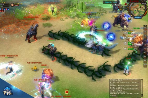 《武魂》野外战斗