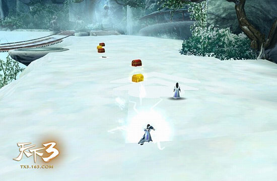 《天下3》活力四射的全新滑雪场玩法