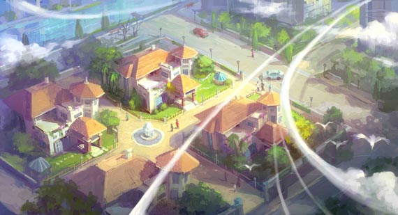《游戏星城》俯瞰
