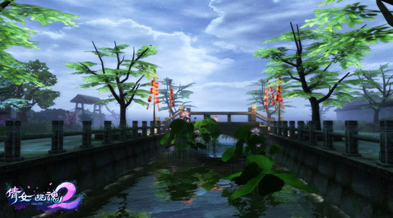 《倩女幽魂2》采用全新自研引擎夜焰2.0，带给玩家全新游戏体验。