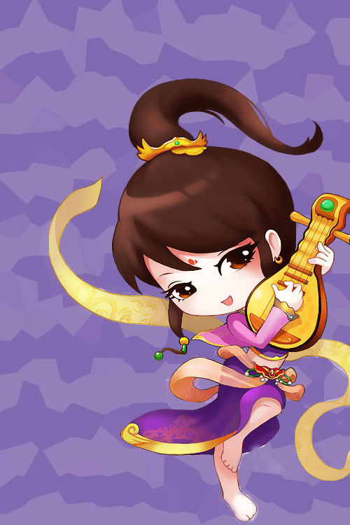 手机壁纸-舞天姬