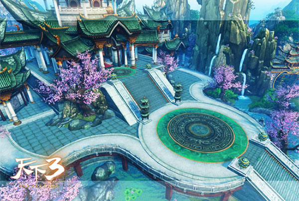 《天下3》首创实体社交，天下3全新别院开启拍卖