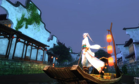 《天下3》时装:月朗风清