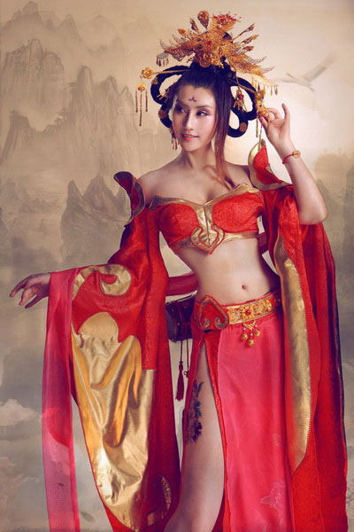 新大话西游3 红蔷Cos图