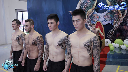 《倩女幽魂2》猛男阵！献给为编辑部的女神们。