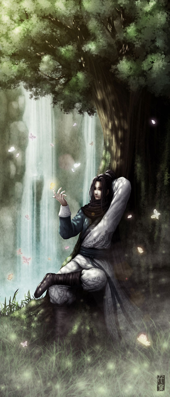 美图：弈剑听雨阁的男人们 By：千枽