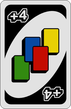 Image result for draw four card uno