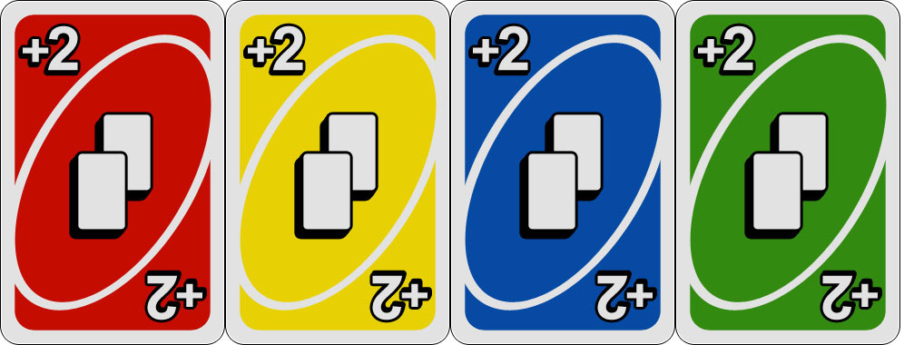 UNO Colors Rule Card Game 