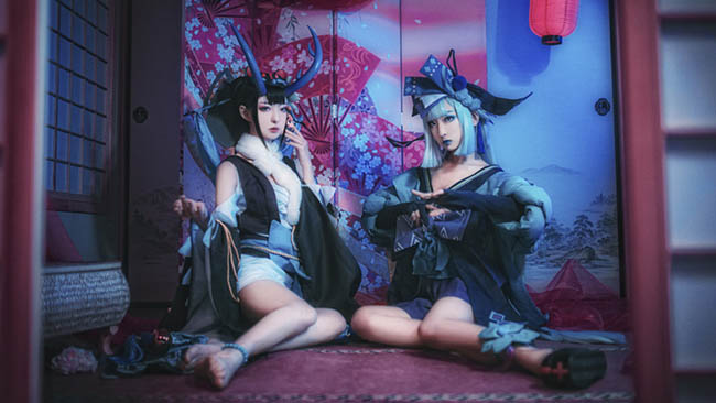 阎魔&青行灯 cos【作者】澄川_Soundless_Voice & 原来是梓狸