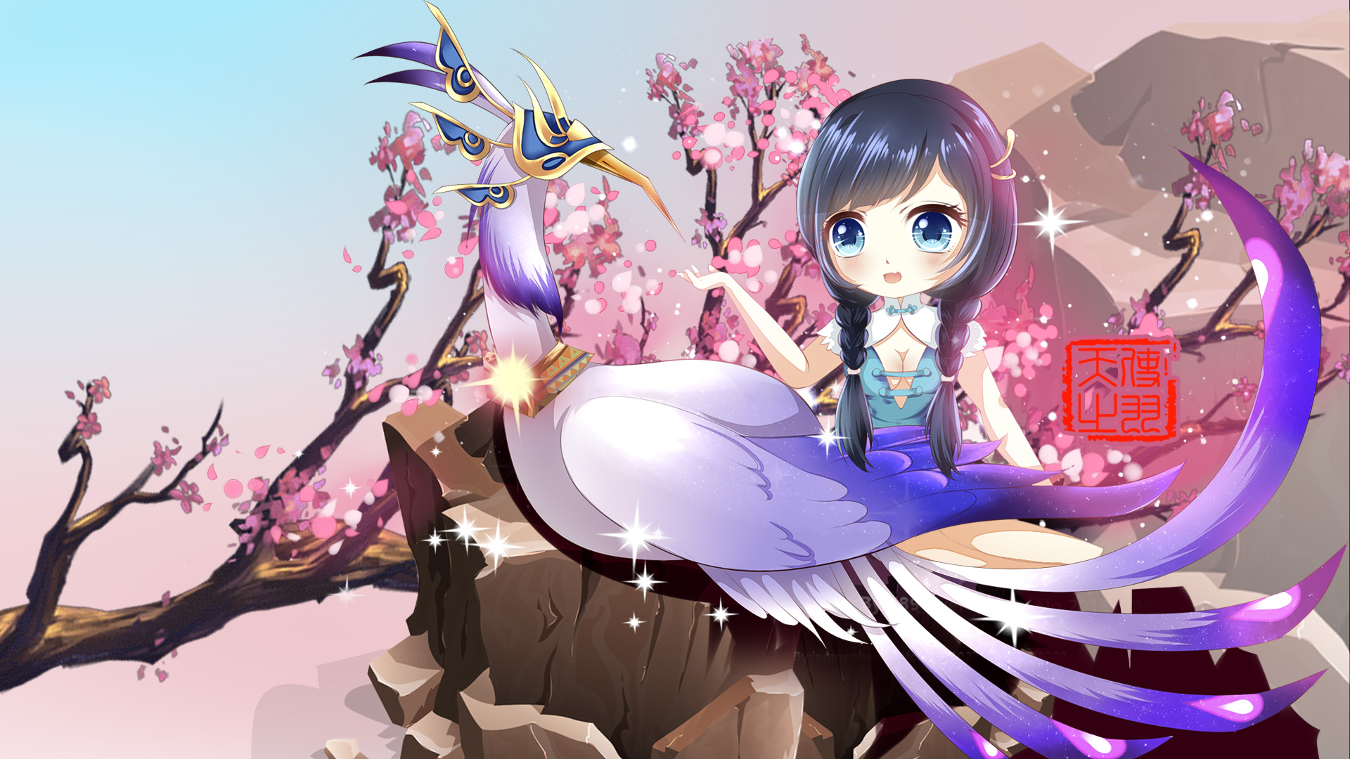 同人重明鸟可以换电脑桌面啦