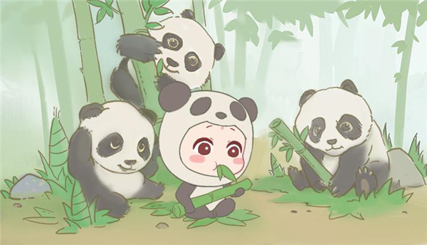 【图10】人见人爱的大熊猫，小光头你要不要这么萌？