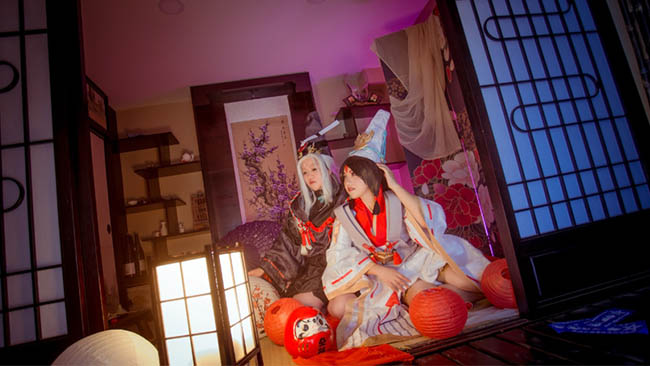 黑童子& 白童子 cos【作者】啊希__ & Sunny_弄北