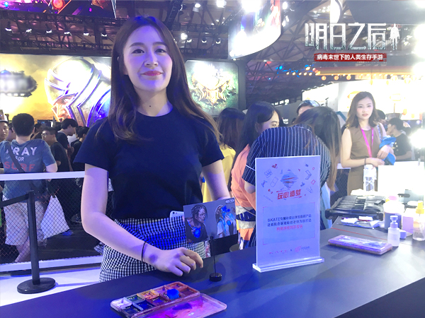 图1 网易联合KATE打造玩家化妆角