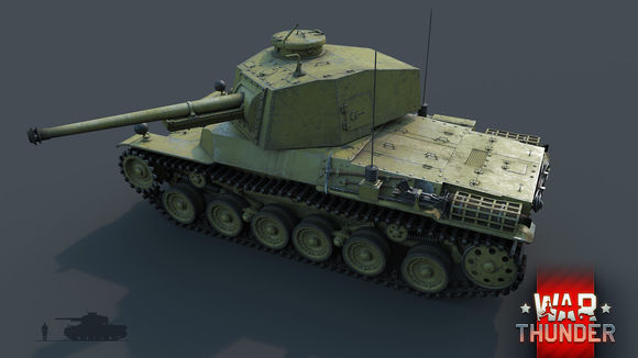 在战争雷霆中,三式中战车将会是日本陆军科技树中的中阶中型坦克 它的