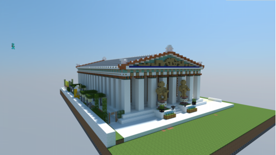 在 我的世界 里看建筑猜尺寸令人惊叹的古希腊建筑 我的世界minecraft中国版官方网站 你想玩的 这里都有