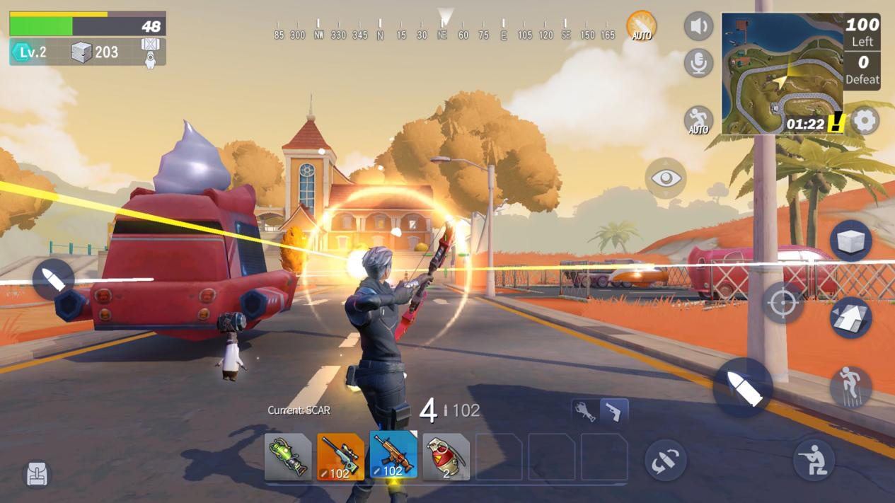 Creative Destruction Launches its Open Beta Test _ Creative Destruction: A  Sandbox Survival Game on Mobile