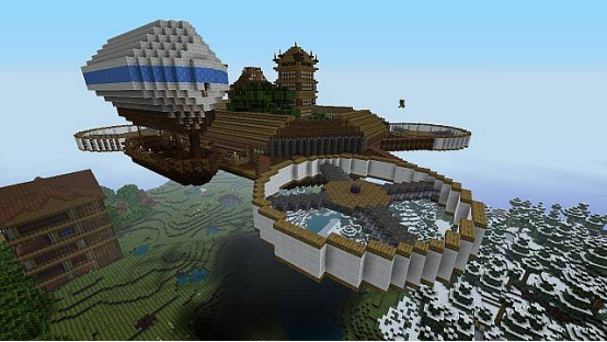 我的世界 好马配好鞍码头要上天什么船配得上这些码头 我的世界minecraft中国版官方网站 你想玩的 这里都有