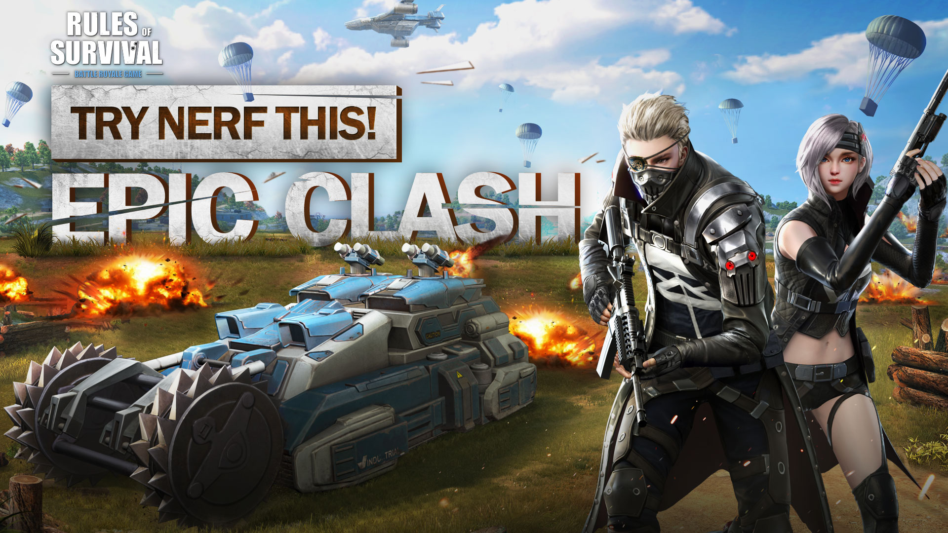 Rules of Survival Epic Clash is Online with the Most Insane Super