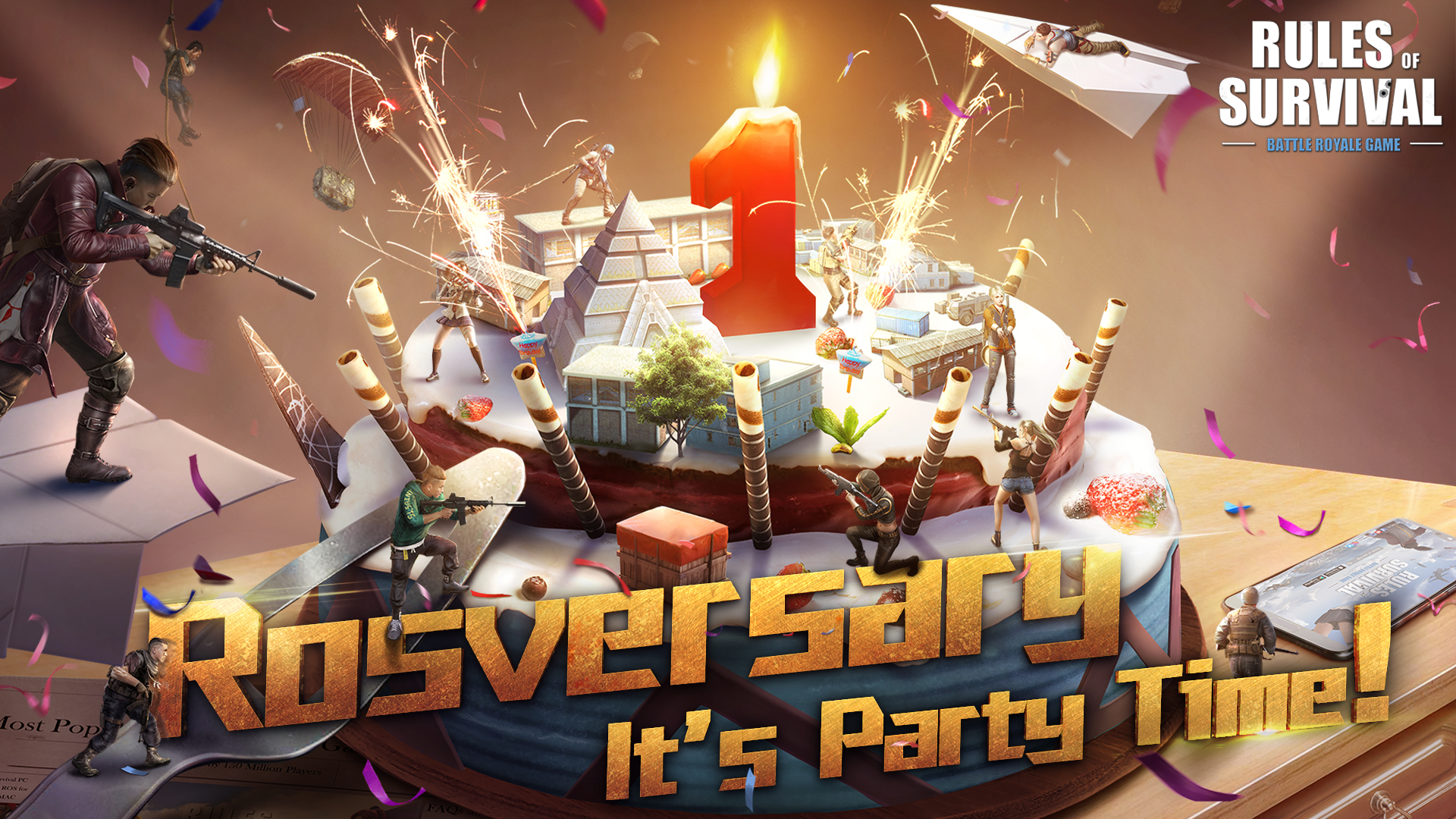 Rules of Survival Celebrates 1-Year Anniversary with Revolutionary Game  Updates and Free Diamonds _NetEase Games