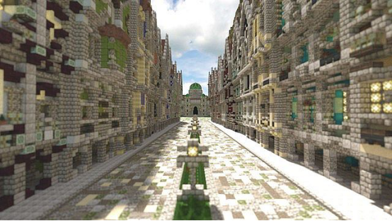 我的世界 里哪一条才是最亮眼的街 这六条街道堪比香榭丽舍 我的世界minecraft中国版官方网站 你想玩的 这里都有