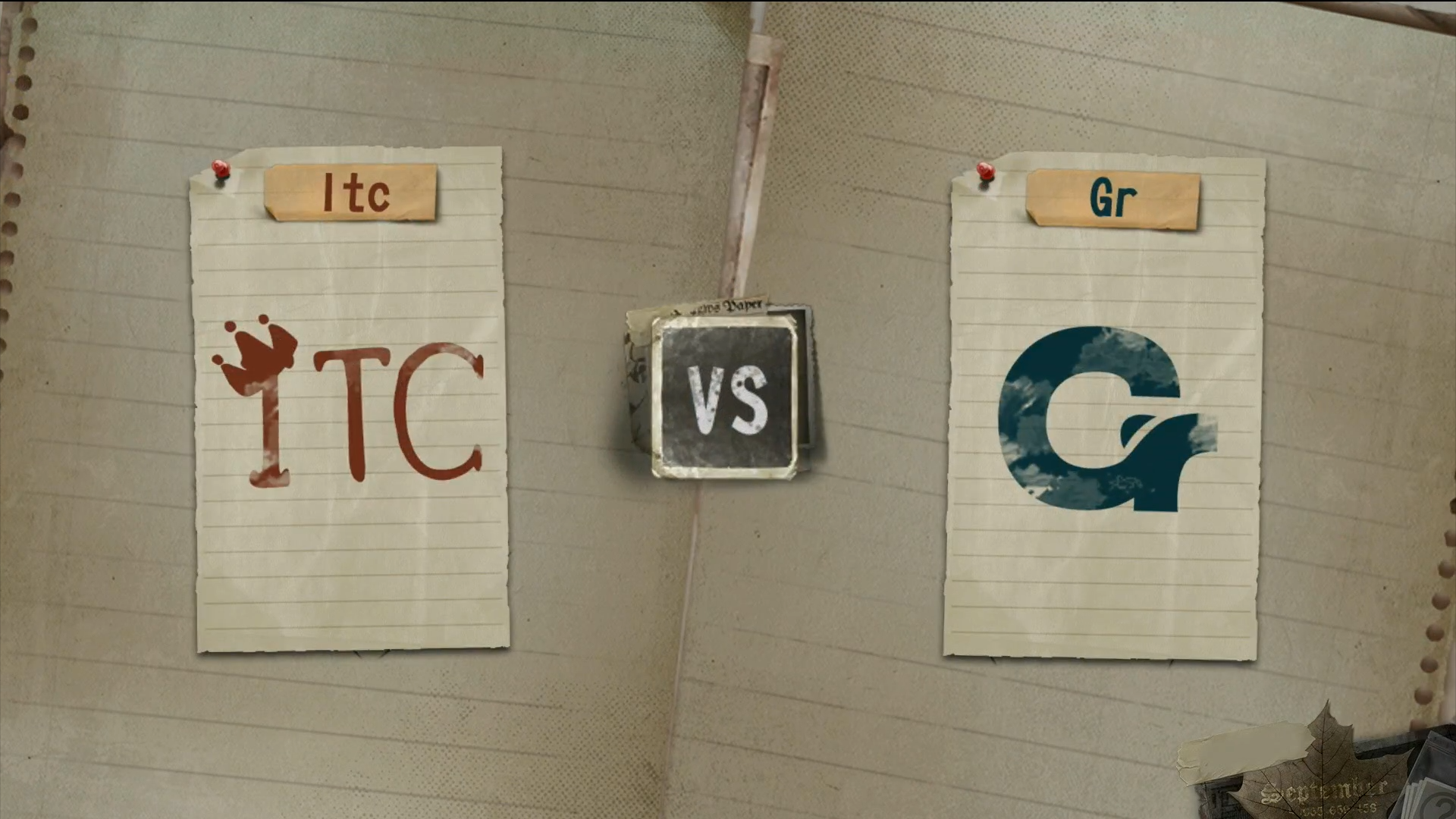 8月24日 总决赛 Itc VS Gr