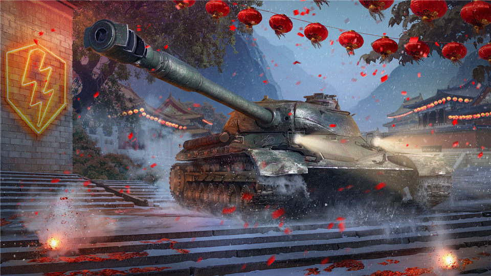 赤色重骑登陆《坦克世界闪击战》春节重磅更新 C系新坦克国服首发！