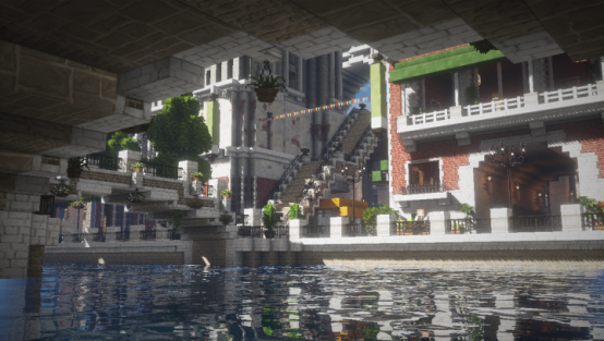 水不在深光影就行 我的世界 大神舀干太平洋造最美水景 我的世界minecraft中国版官方网站 你想玩的 这里都有