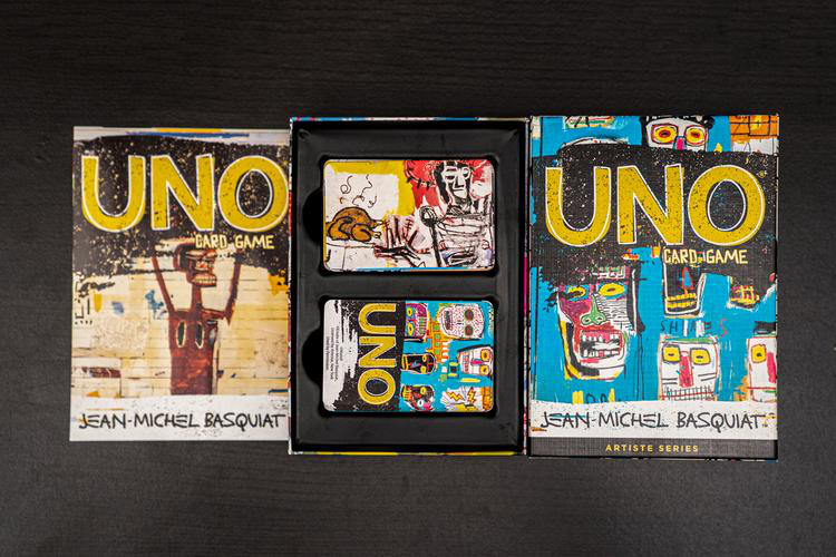 图1：Jean-Michel Basquiat主题UNO牌