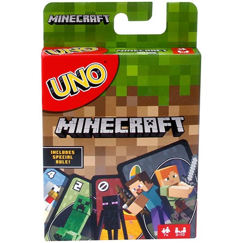 图1：UNO Minecraft卡牌