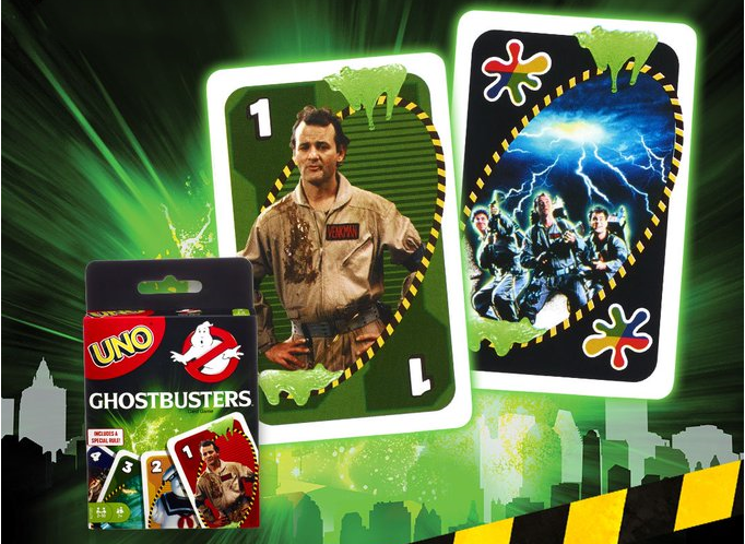 图4：UNO Ghostbusters的数字牌和自定义卡牌