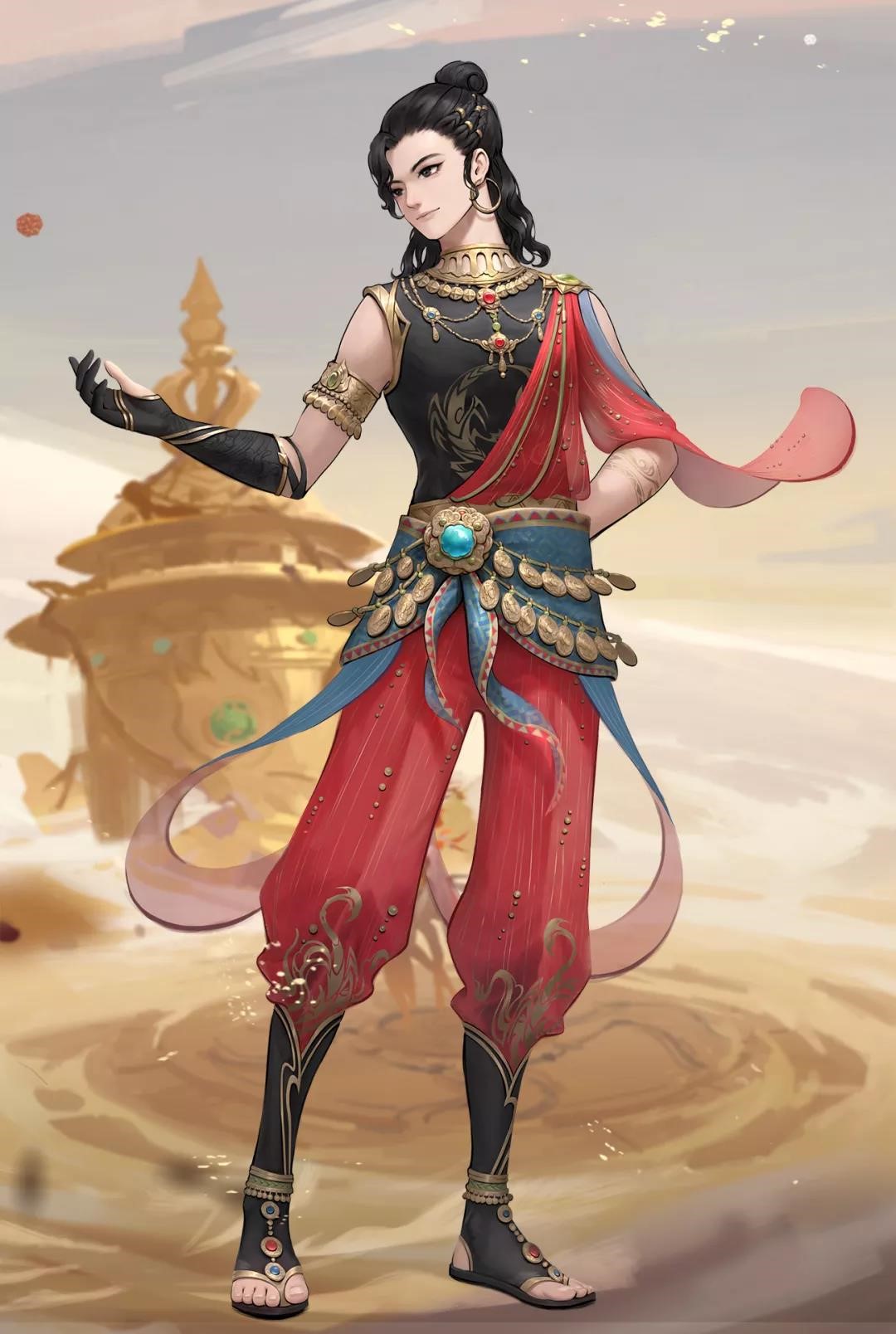 热砂曼舞,尽显胡旋风采