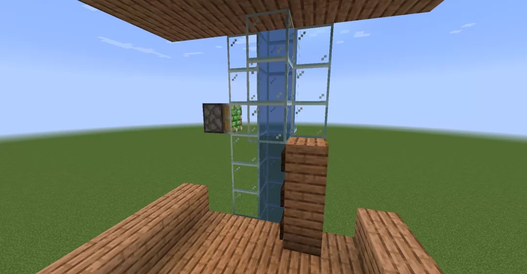 可选层的红石水电梯 让你不再因为爬楼梯而烦恼 我的世界minecraft中国版官方网站 你想玩的 这里都有