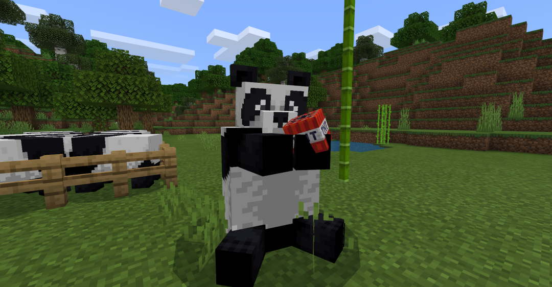 熊猫团团 我的世界图片