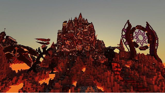 《我的世界》优秀到自闭的玩家 他的城堡生存模式连进门都进不去